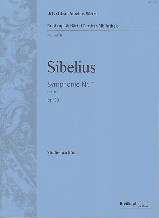 Sibelius, Symphony No. 1 in e op. 39 (Breitkopf)