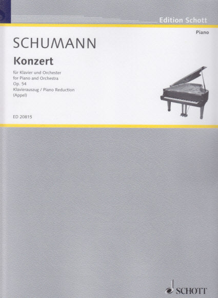 Schumann, Concerto op. 54 in a (Schott)