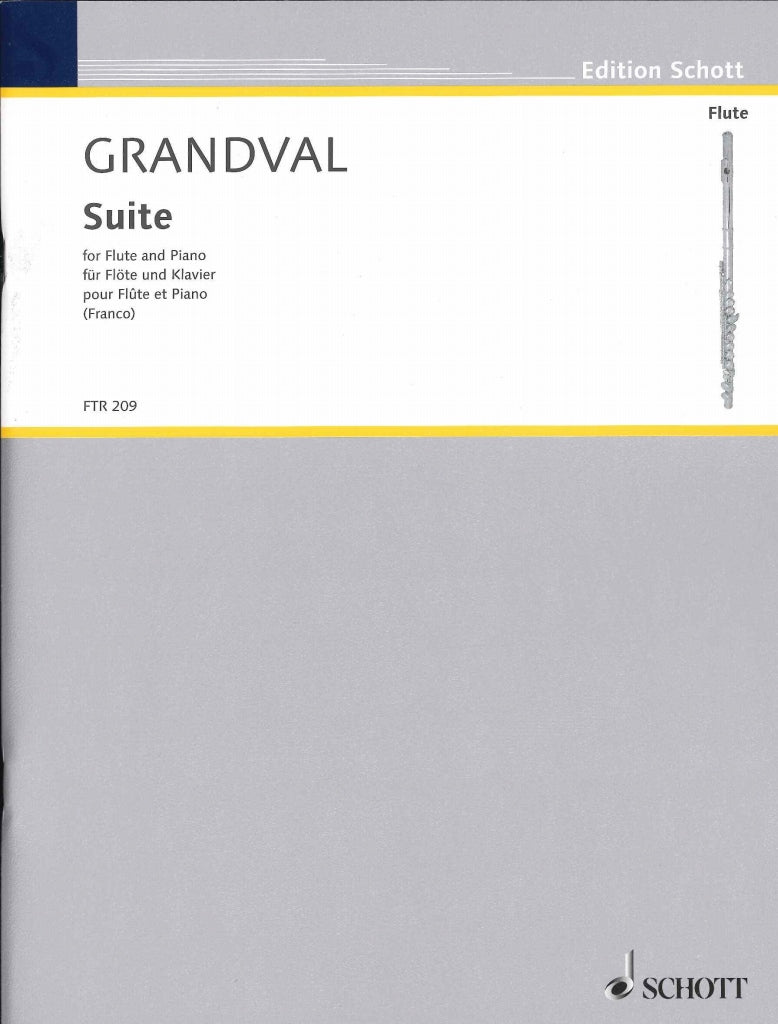 Grandval, Suite (Fl,Pf) (Schott)
