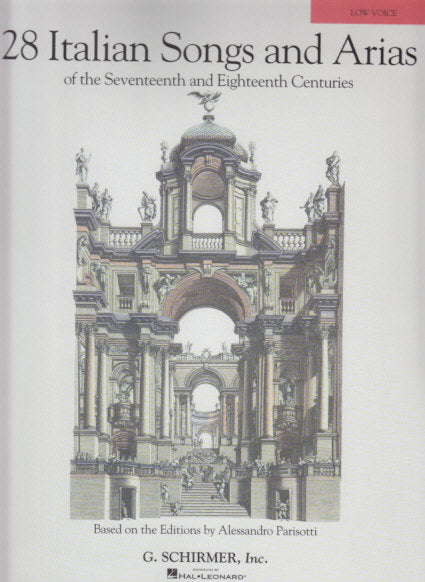 28 Italian Songs & Arias (Low) (G.Schirmer)