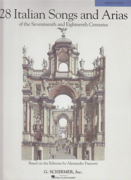28 Italian Songs & Arias (Medium) (G.Schirmer)