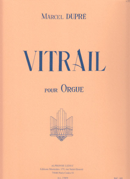 Dupre, Vitrail op. 65 (Bornemann/Leduc)