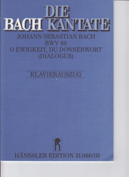 Bach, Kantate BWV 60 (Carus)