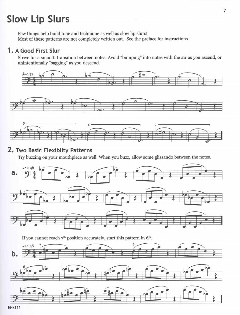 Edwards, Lip Slurs (Ensemble Publications)