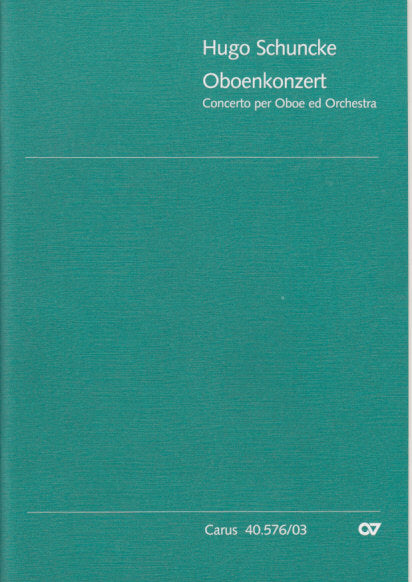 Schuncke, Concerto in a (Carus)