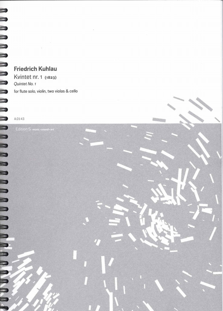 Kuhlau, Quintet op. 51/1 in D (Score) (Samfundet)
