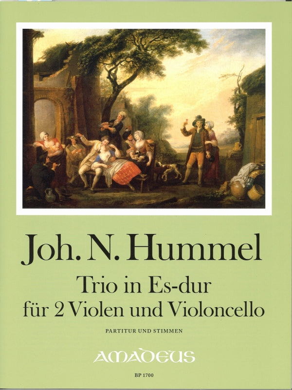 Hummel, Trio in Es-dur (2Va,Vc) (Amadeus Verlag)