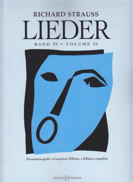 Strauss,R., Lieder 4 (Full Score) paper (Boosey)