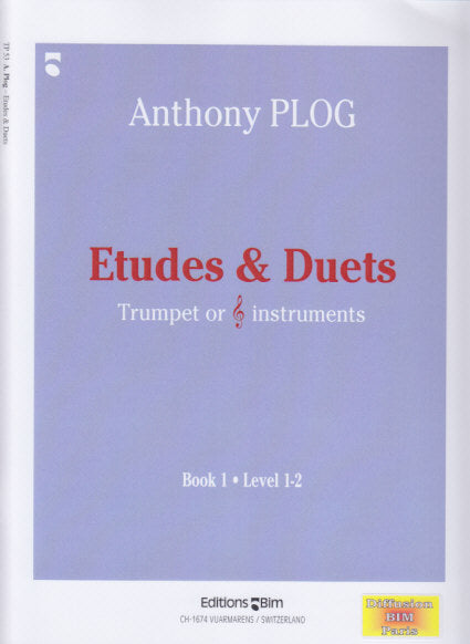 Plog, Etudes & Duets Book 1 (Bim)