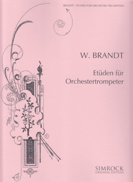 Brandt, Etuden fur Orchestertrompeter (Simrock)