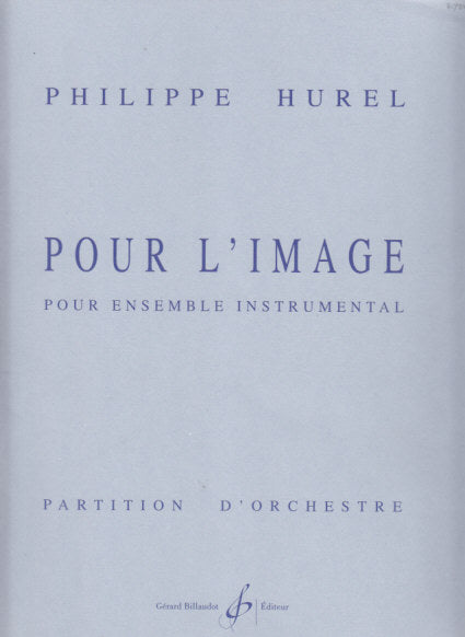 Hurel, Pour l'image (Billaudot)