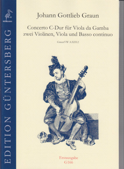 Graun, Concerto in C GraunWV A/13/2 (Guntersberg/Walhall)