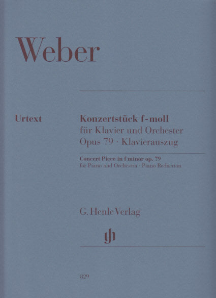 Weber, Konzertstuck op. 79 in f (Henle)