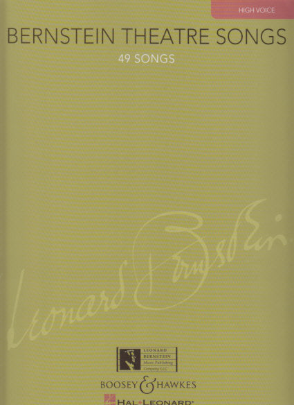Bernstein, Theatre Songs (High) (Boosey)