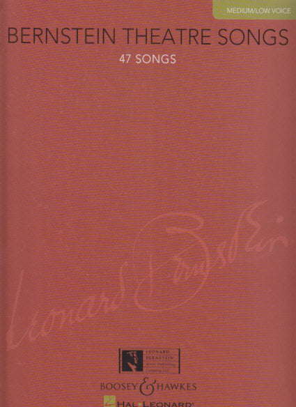 Bernstein, Theatre Songs (Medium/Low) (Boosey)