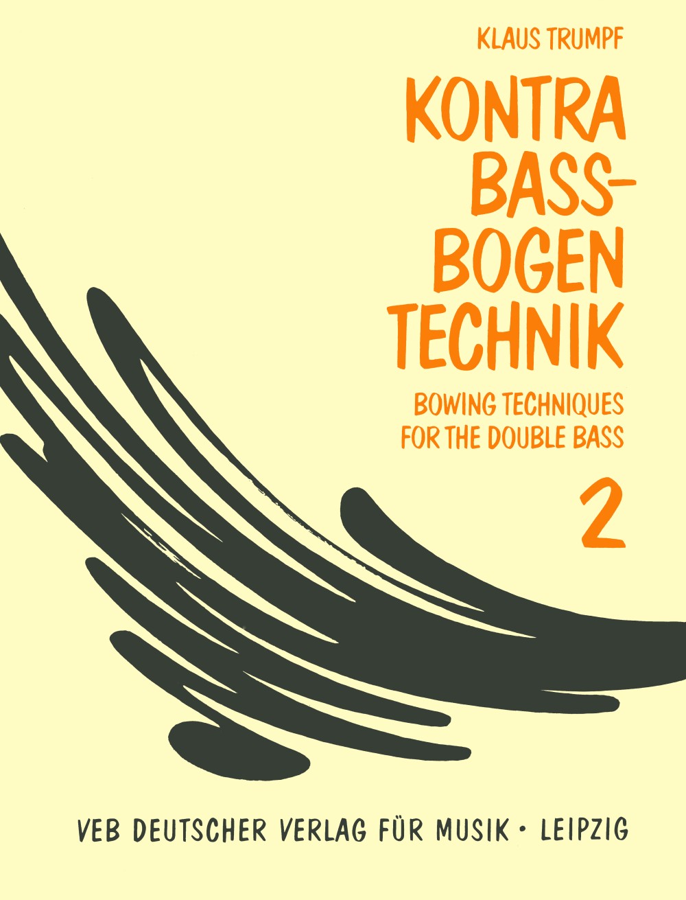 Trumpf, Kontrabass-Bogentechnik 2 (Breitkopf)