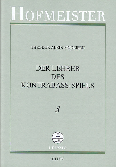 Findeisen, Lehrer des K.Bass-Spiels 3 (Hofmeister)