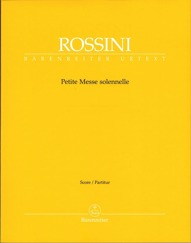 Rossini, Petite Messe solenn. Full Score (Barenreiter)