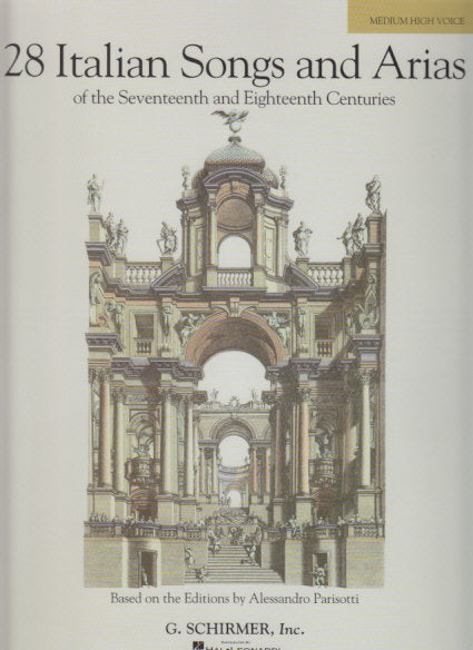 28 Italian Songs & Arias (Medium High) (G.Schirmer)