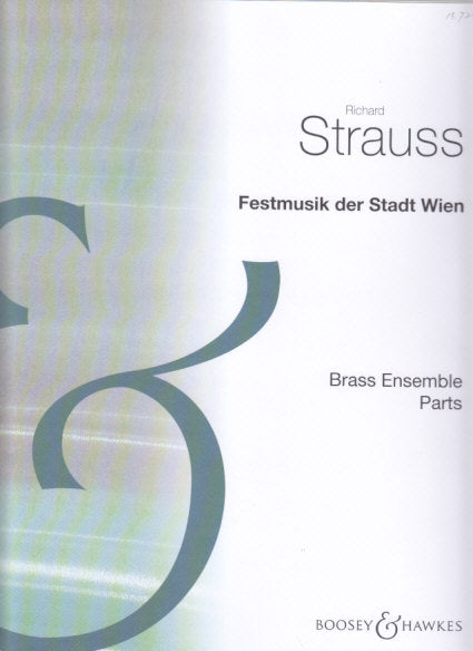 Strauss,R., Festmusik der Stadt Wien (Boosey)
