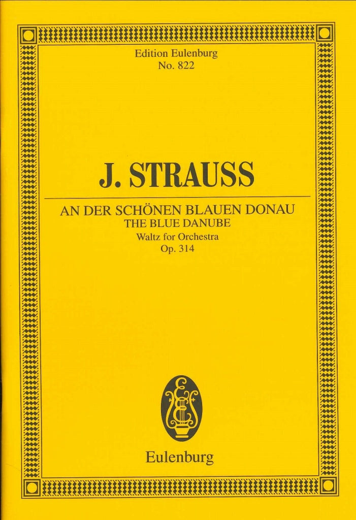 Strauss,J., op. 314 Blauen Donau Waltz (Eulenburg)