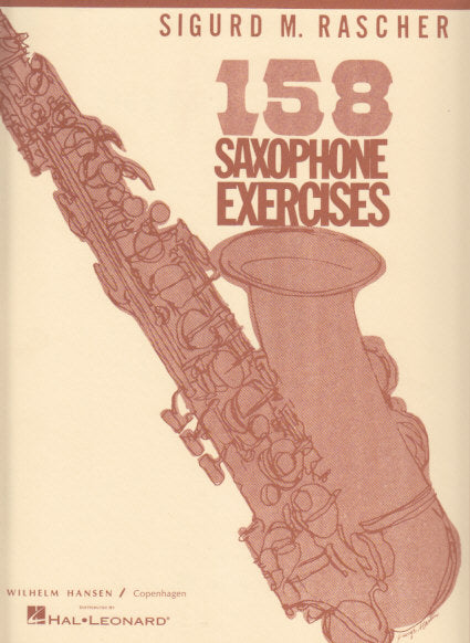 Rascher, 158 Saxophone Exercises (W.Hansen/G.Schirmer)