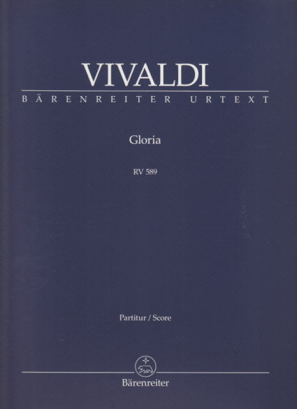 Vivaldi, Gloria RV 589 (Full Score) (Barenreiter)