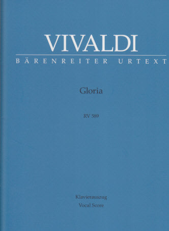 Vivaldi, Gloria RV 589 in D (Barenreiter)