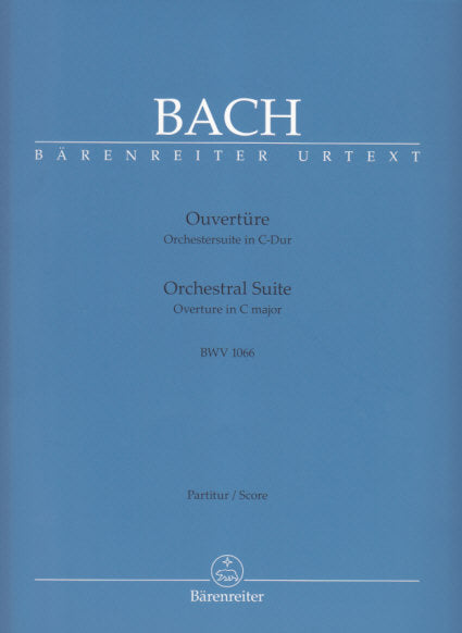 Bach, Ouverture/Suite No. 1 (Score) (Barenreiter)