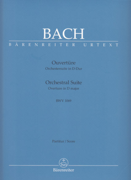 Bach, Ouverture/Suite No. 4 (Score) (Barenreiter)