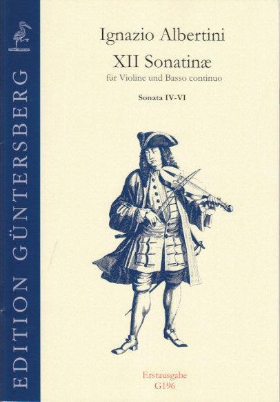 Albertini, 12 Sonatinae, Sonata 4-6 (Guntersberg/Walhall)