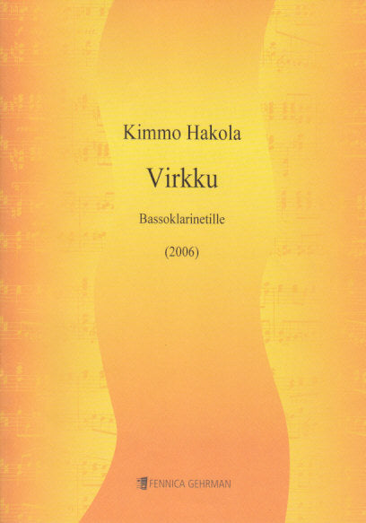 Hakola, Virkku (BsCl Solo) (Fennica Gehrman)