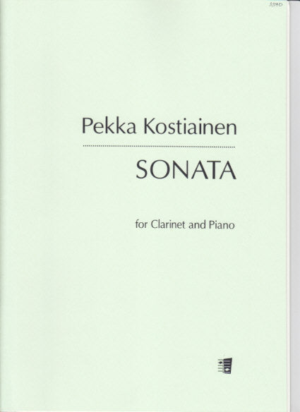 Kostiainen, Sonata (Cl,Pf) (Fazer/Fennica Gehrman)