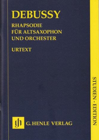 Debussy, Rhapsodie L 104(98) Short Score (Henle)