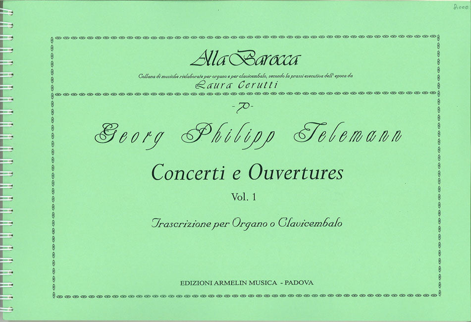 Telemann, Concerti e Ouvertures 1 (Armelin Musica)