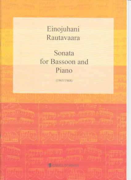 Rautavaara, Sonata (1965/68) (Fennica Gehrman)