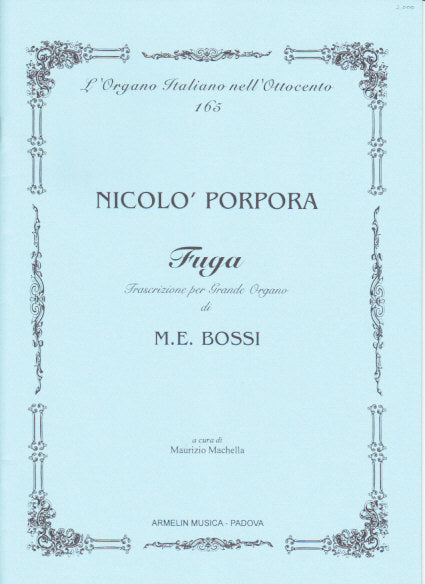 Porpora, Fuga, per Grande Organo (Armelin Musica)