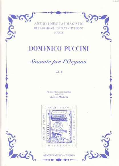 Puccini, Suonate per l'Organo 3 (Armelin Musica)