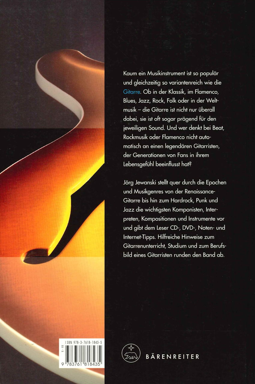 Jewanski, Portrait Gitarre: Kultur (Barenreiter)