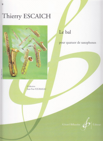 Escaich, Le bal (SATB Sax) (Billaudot)