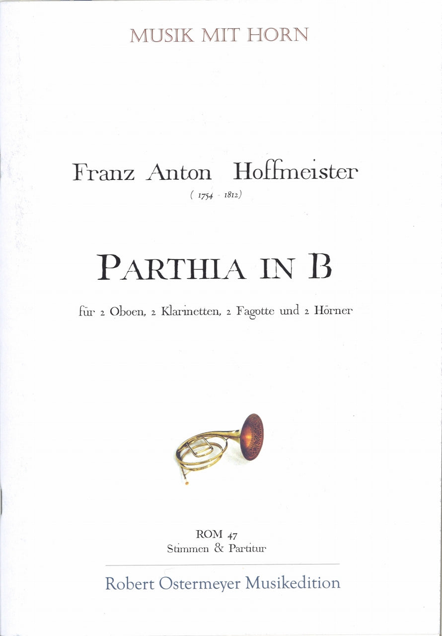Hoffmeister, Parthia in B (Robert Ostermeyer)