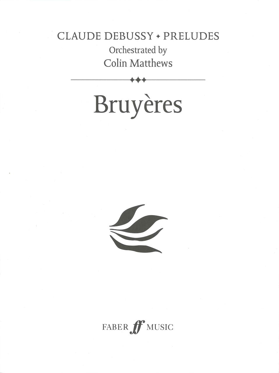 Debussy, Prelude 2/5: Bruyeres (Faber Music)