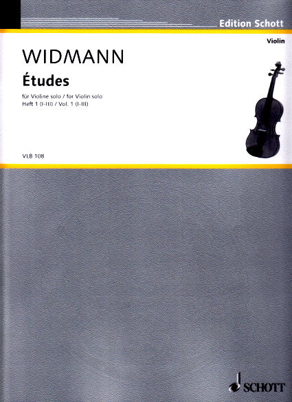 Widmann, Etudes, 1: 1-3 (Schott)