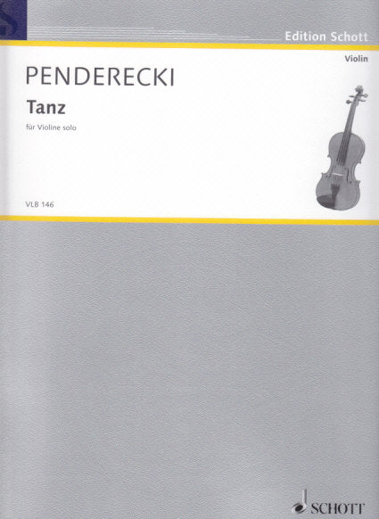 Penderecki, Tanz (2009) (Vn Solo) (Schott)