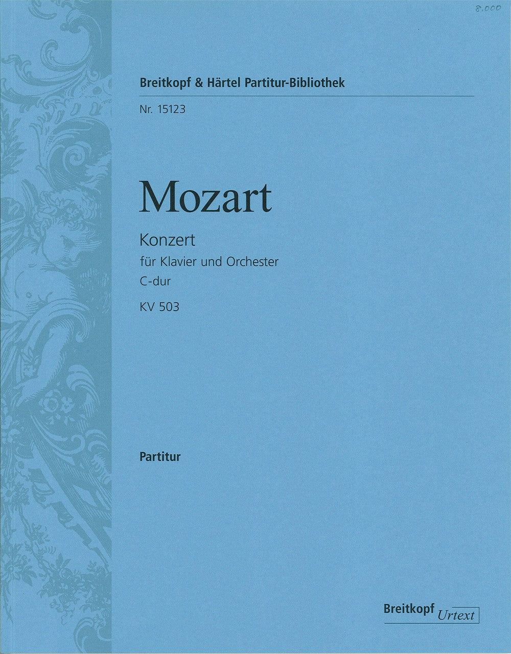 Mozart, Concerto for Piano KV 503 (Henle/Breitkopf)