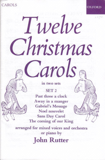 Rutter, 12 Christmas Carols, 2 (Oxford University Press)