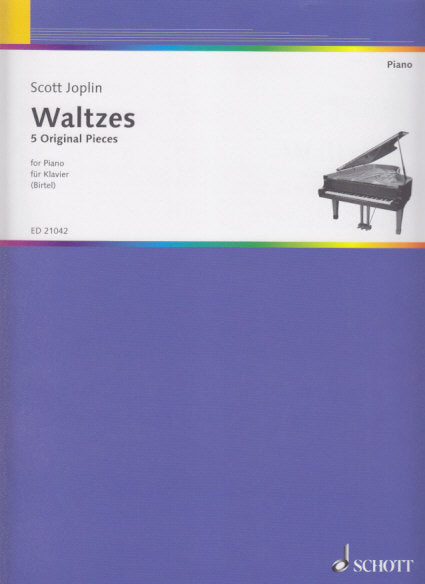 Joplin, Waltzes: 5 Original Pieces (Schott)