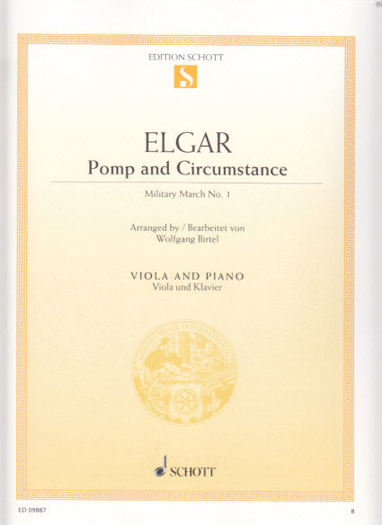 Elgar, Pomp and Circumstance No. 1 (Schott)