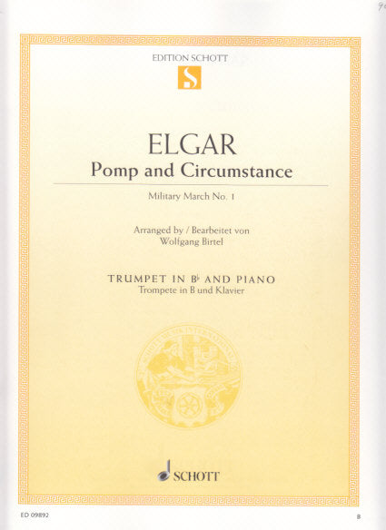 Elgar, Pomp and Circumstance No. 1 (Schott)