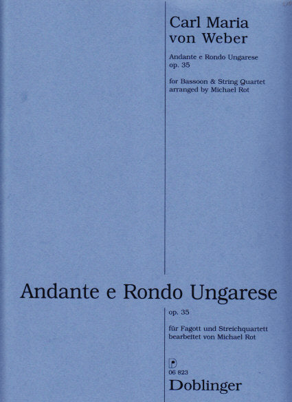 Weber, Andante & Rondo op. 35 (Bn,Str) (Doblinger)